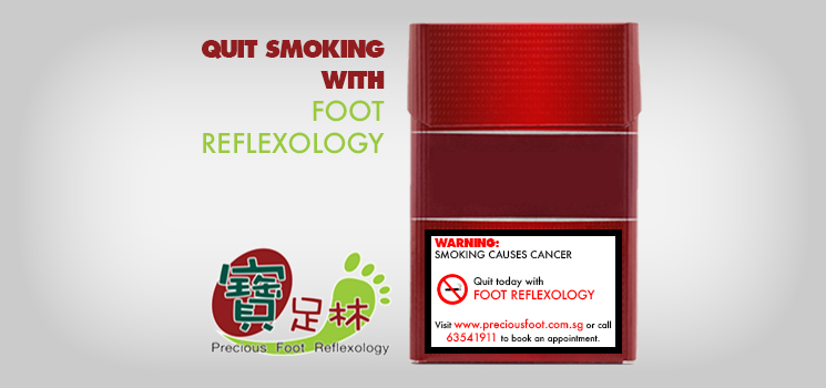 quit smoking with foot reflexology